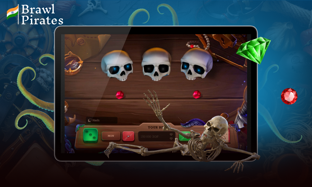 Brawl Pirates draws players in with colorful cartoon visuals and an adventurous pirate ship setting