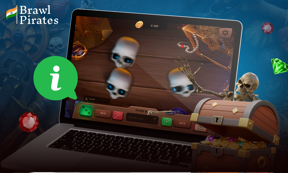 The game Brawl Pirates includes a rich collection of slot functionalities