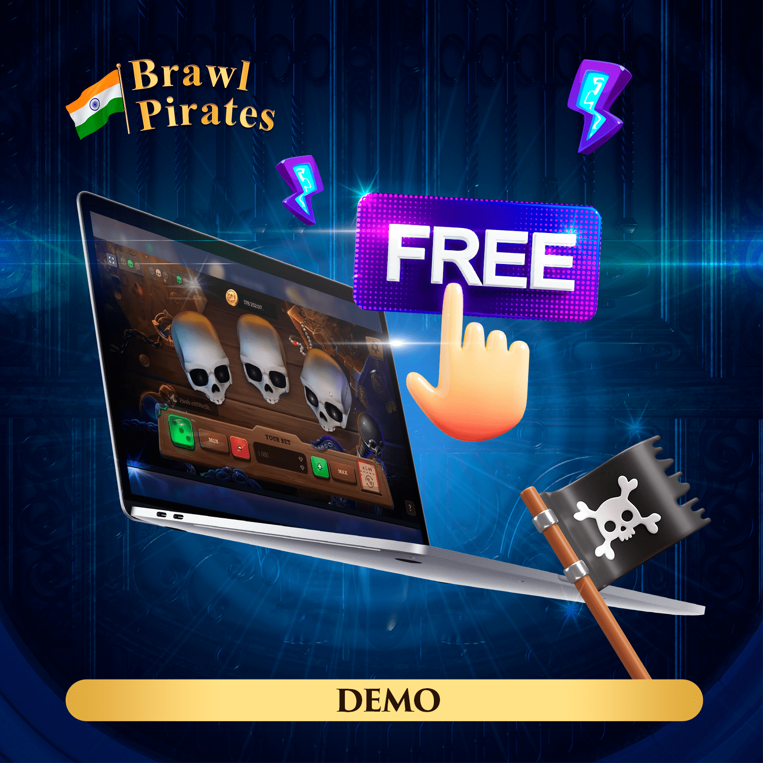 Brawl Pirates offers a demo version of the game
