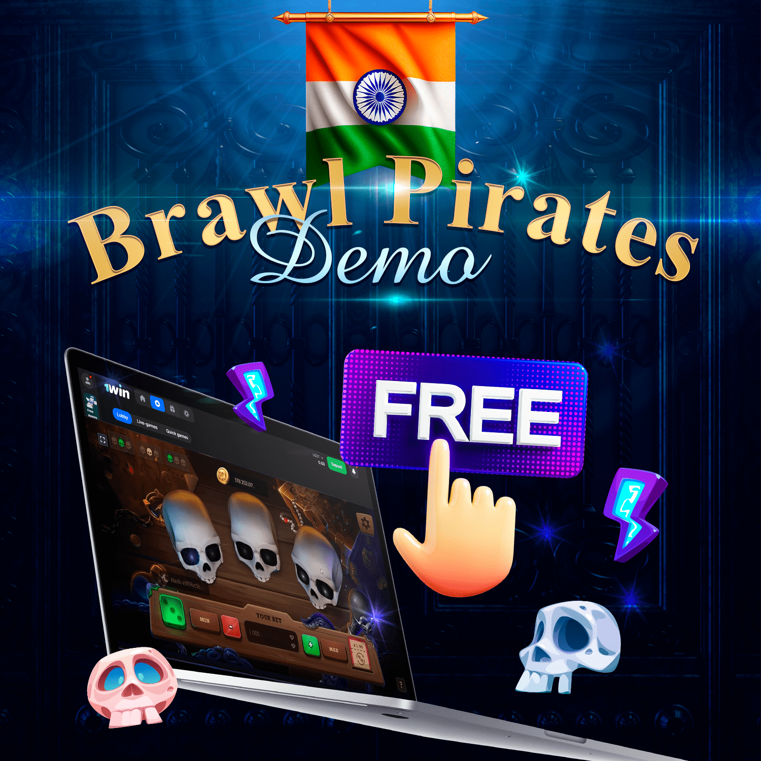 Brawl Pirates lets you play for free