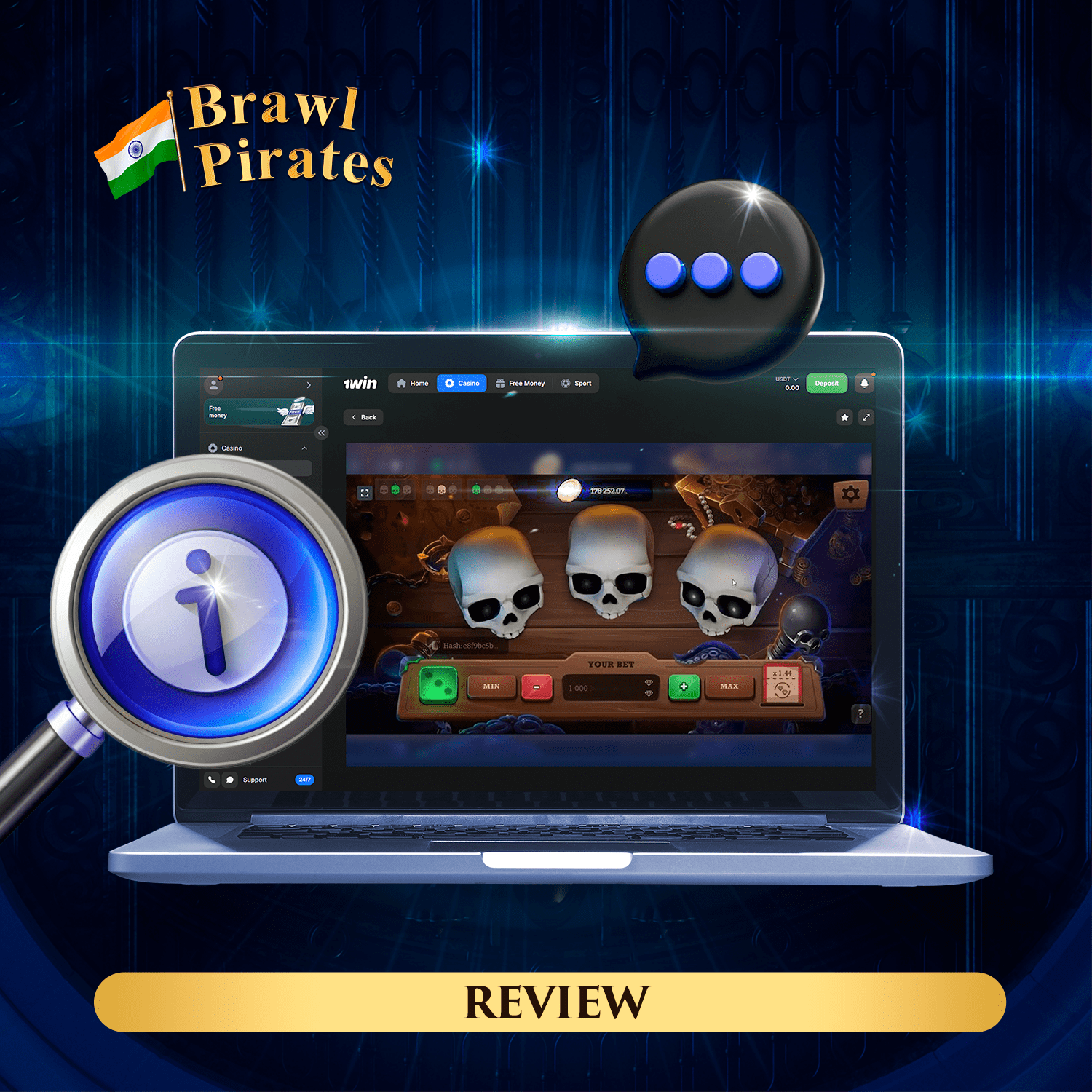 Get acquainted with the basic information of the Brawl Pirates game